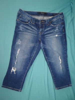 Pantalones capri de mezclilla Jessica Simpson Forever talla baja 28 (B3) Foto 1 de 3