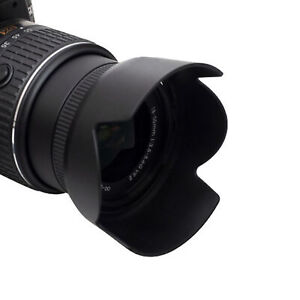HB-69 Camera Lens Hood For Nikon D3200 D5200 AF-S DX 18-55mm f/3.5-5.6G VR Ⅱ