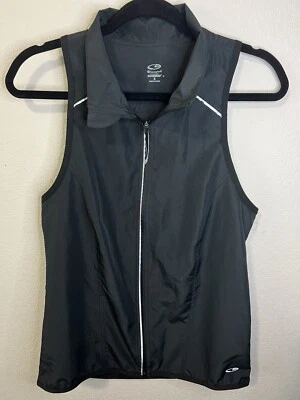 Champion C9 Duo Chaleco de Entrenamiento Seco Cremallera Completa Pequeño Sin Mangas Bolsillo Trasero Ventilado Foto 1 de 4