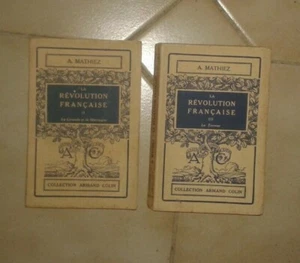 MATHIEZ Albert. La Révolution française. Tomes 2 et 3. Colin. 1924-1928. - Picture 1 of 1