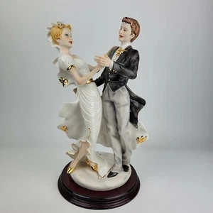 Vintage Cevik Italian Porcelain Wedding Sculpture Signed Bride Groom Italy 2/500 - Picture 1 of 12