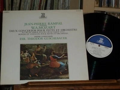 1973 Japan GF Deluxe Erato Mozart Jean Pierre Rampal Guschlbauer ‎Flute Ctos NM Foto 1 de 4