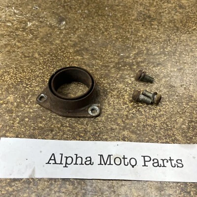 77 montaje de tubo de brida de escape Suzuki RM100 1977 Foto 1 de 4