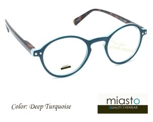 ~SET BESTEHEND AUS 2~ MIASTO RETRO RUNDES SCHLÜSSELLOCH ADRETTE LESEBRILLE LESESPEZIFIKATIONEN +1,75 - Bild 1 von 4