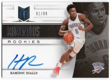 2018-19 Panini Chronicles Momentum Momentous Rookie Autographs /99 - Pick Any