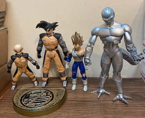 Dragon Ball Z Movie Collection Meta Cooler Krillin Goku SS Vegeta Lot Of 4 Cover