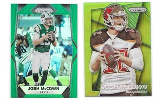 2x Josh McCown Green Prizms Parallel Card Lot - Picture 1 of 3