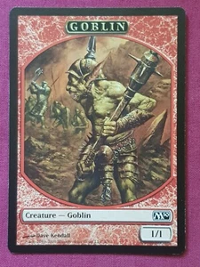 Magic The Gathering 2010 CORE SET M10 GOBLIN TOKEN card MTG - Picture 1 of 2