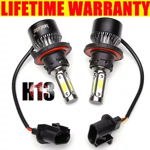 2000W H13 9008 LED Headlight bulbs Hi/Lo Beam 6500K For Ford F-150 F-250 F-350 - Picture 1 of 18