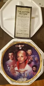 Star Trek The Motion Picture Collectors Plate/the Hamilton Collection By Morgan - Picture 1 of 2