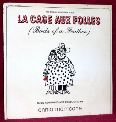 OST LP SEALED LA CAGE AUX FOLLES ENNIO MORRICONE 1979 CERBERUS ORIG PRESS NOT CO - Image 1 of 2