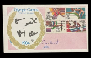 Autógrafo firmado a mano 1984 Juegos Olímpicos primer día de emisión Joan Benoit certificado de autenticidad JD - Imagen 1 de 3