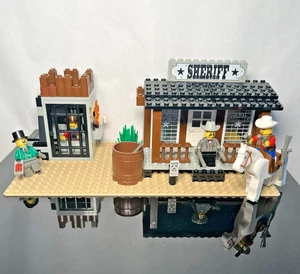 LEGO 6755: Sheriff's Lock-Up - Western [1996] 100% vollständig + PDF Anleitung - Bild 1 von 9