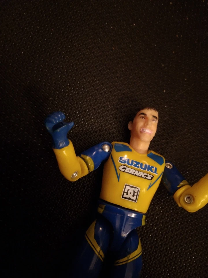 JAKKS MXS Travis Pastrana #199 Toy MX Motocross Suzuki 2010 raro Foto 1 de 4