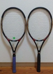 Wilson Pro Staff 5.8Si 95 Stretch Tennis Racquet 2-Piece 4 3/8 Blue - Picture 1 of 5