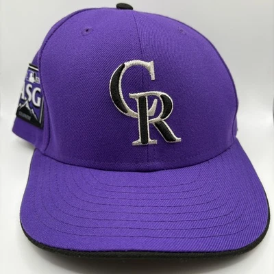 Colorado Rockies MLB 2021 All Star Game Authentic New Era Fitted Hat Size 7 1/8 - Image 1 of 4