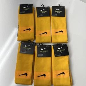 6 PAIRS Soccer Nike Team MatchFit KNEE HIGH Socks SX6836-739 - NEW - Picture 1 of 5