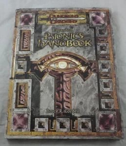 Dungeons and Dragons d20 v3.5 Expanded Psionics Handbook D&D (WTC96666) - Picture 1 of 1