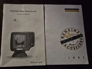 HUMMINGBIRD DEPTH FINDER WIDE ONE-HUNDRED MANUALS - Picture 1 of 1