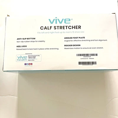 VIVE - CAMILLA DE PANTORRILLA - Ajuste pie izquierdo y derecho hasta hombre 15 zapatos talla Foto 1 de 4