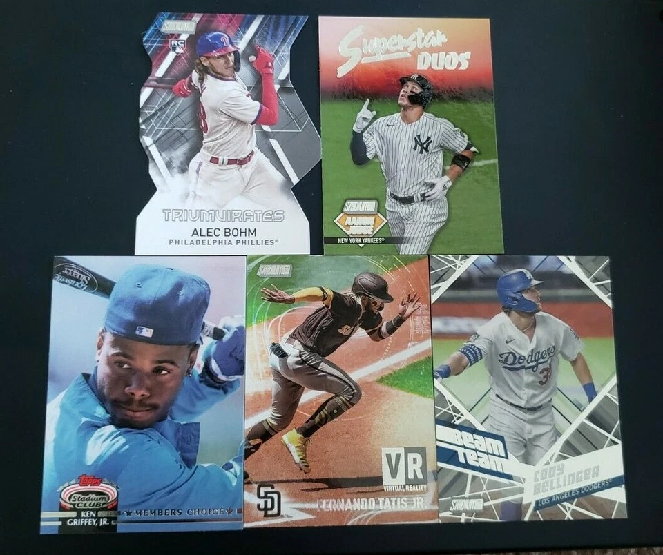 2021 Topps Stadium Club INSERTS with Red and Black Foil / Rookies You Pick - Image 1 of 1
