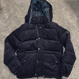 Polo Ralph Lauren 2 in 1 Convertible Cord Daunenjacke Weste Puffer Blau Gr. M - Bild 1 von 15