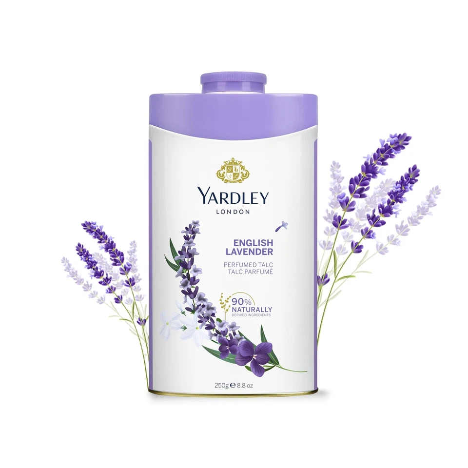 Yardley London English Lavender Perfumed Deodorizing 3.5 Ounce (Pack of 1)