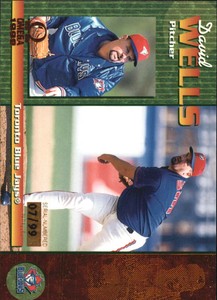 1999 (BLUE JAYS) Pacific Omega Copper #249 David Wells /99