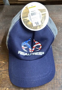 Realtree blue/mesh fishing hat - Picture 1 of 3