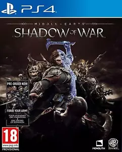 Middle Earth Shadow of War - PS4 New and Sealed Free UK Shipping - Picture 1 of 1