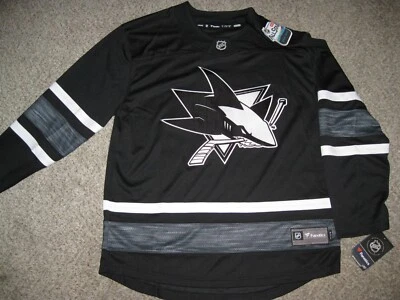 San Jose Sharks Mens Black 2019 NHL All-Star Game Fanatics Breakaway Jersey - Image 1 of 4