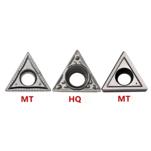 10pcs Cermet TCMT09/11/16 MT HQ Turning Inserts Smooth Finishing Cutting Steel - Foto 1 di 4
