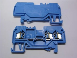 15 bloques de terminales pasantes de 3 conductores Wago 279-684 azul 28-16 AWG - Imagen 1 de 1