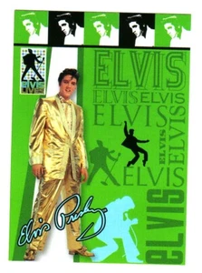 ELVIS PRESLEY ELVIS LIVES PRESLEY FASHION FOIL INSERT CARD 1 OF 12 - Bild 1 von 1