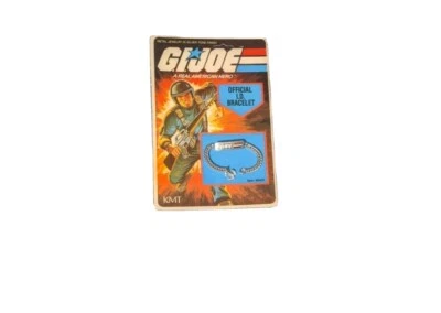 DE COLECCIÓN RARO HASBRO GI JOE 1982 OFICIAL I.D. PULSERA TARJETA SIN PERFORAR SIN USAR, EN CAJA #9401 Foto 1 de 3