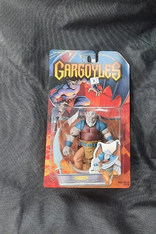 New VINTAGE Gargoyles HUDSON Action Figure DISNEY Kenner 1995 MOC Mint On Card Cover