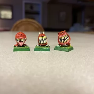 WARHAMMER 1984 CAVE SQUIGS Metal CITADEL MINIATURES Pro Painted - Picture 1 of 5