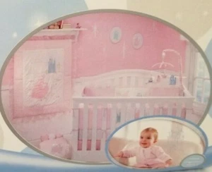 Cenefa ventana Disney Baby Dreams Come True 14" x 60" nueva en paquete - Imagen 1 de 9
