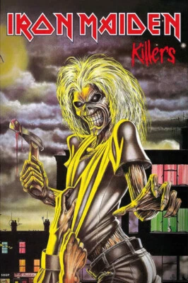 Iron Maiden - Music Poster (Killers - Album Cover) (Eddie) (Size: 24" x 36")