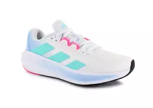 Adidas Woman's Athleisure Questar 3 Running Shoe White Pink Multi Cloudfoam NEW - Picture 1 of 14