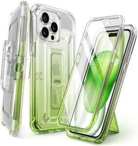 SUPCASE IPhone 15 pro max [ub pro] protective glass case cover case [green]