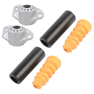 2x Rear Shock Absorber Dust Cover + Top Mounts Kit for VW Beetle Golf Audi l4 V6 - Picture 1 of 7