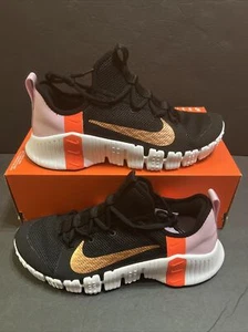 Sz 13 - NIKE WMNS FREE METCON 3 ‘BLACK MTLLC COPPER’ MENS 11.5 [CJ6314-086] NEW - Picture 1 of 12