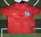 England Away Football Shirt By Nike 3 6 Months Childs