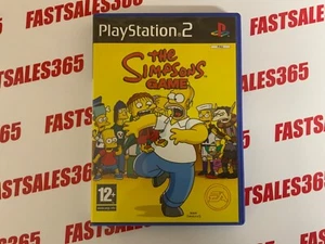 The Simpsons Game Ps2 Game. MINT CONDITION. - Picture 1 of 2