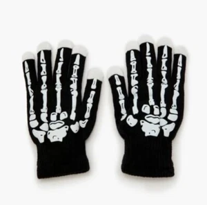 Forever 21 Light Up Skeleton Gloves LED Party Rave Light Show Gloves Sold Out‼️ - Picture 1 of 7