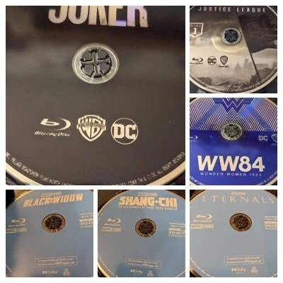 Blu-Ray Movie Lot $3.99 Each NO CASE , Very Good Lot - Image 1 of 4