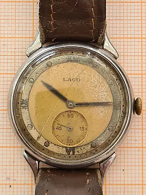 Vintage Armbanduhr Der Marke LACO • 1.50€