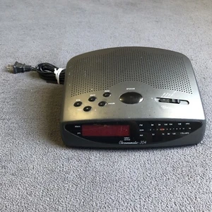 Radio Shack Chronomatic-304 Sleep Machine Alarm Clock AM/FM Radio 12-1604 WORKS - Picture 1 of 9
