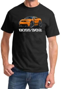 2012 Ford Boss 302 Mustang Full Color Tshirt NEW FREE SHIPPING - Picture 1 of 11